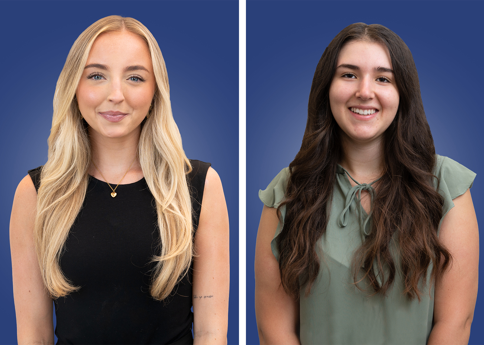 Alexa Blankenbiller and Alexa Fredo headshots